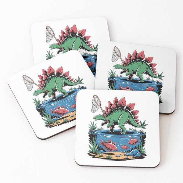 Item preview, Unhappy stegosaurus designed and sold by Diesel Drinking Dinosaurs.