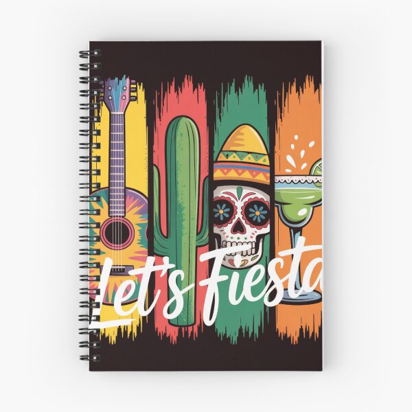 Item preview, Let’s Fiesta Cinco De Mayo Guitar Cactus Skull Margarita Mexican Party Design designed and sold by Designgallery65.