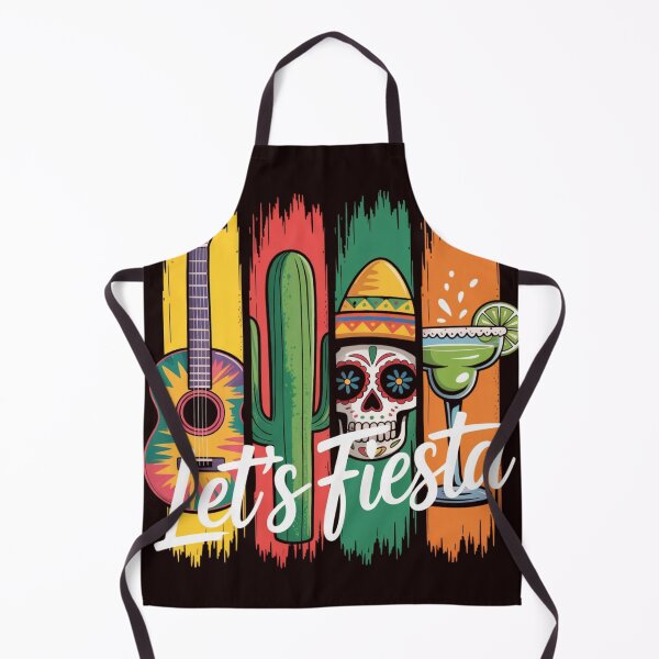Item preview, Let’s Fiesta Cinco De Mayo Guitar Cactus Skull Margarita Mexican Party Design designed and sold by Designgallery65.