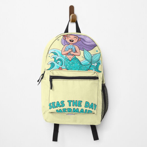 Item preview, Seas the Day Mermaid – Cute Ocean Pun Design designed and sold by Sea Gem.