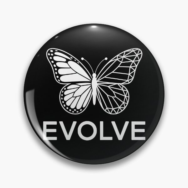 Item preview, EVOLVE – Butterfly Evolution Geometric Design designed and sold by Everdreeam.