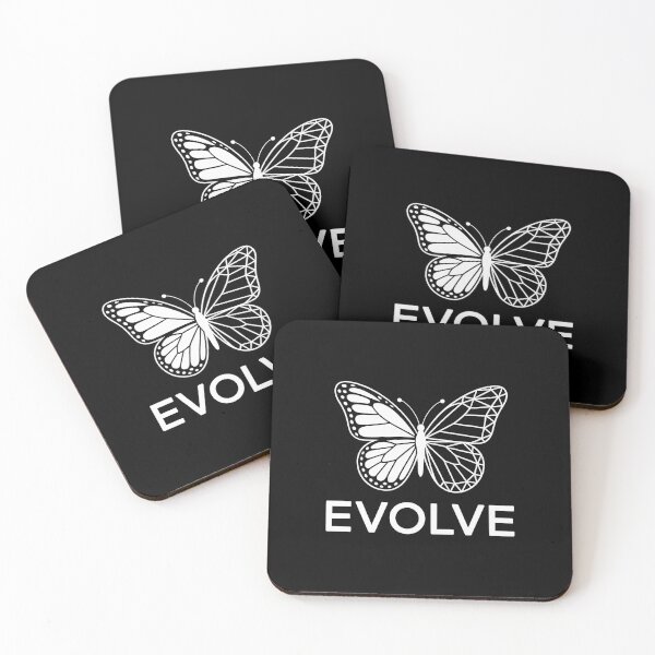 Item preview, EVOLVE – Butterfly Evolution Geometric Design designed and sold by Everdreeam.