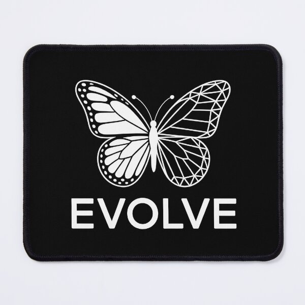 Item preview, EVOLVE – Butterfly Evolution Geometric Design designed and sold by Everdreeam.