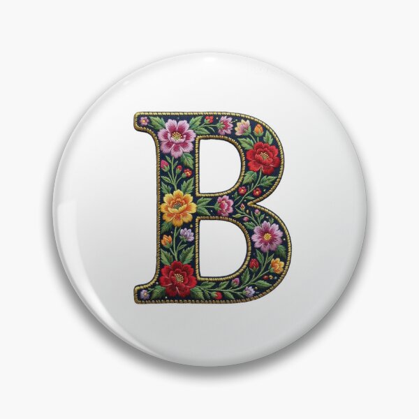 Item preview, Embroidered letter B designed and sold by TomaszGolaski.