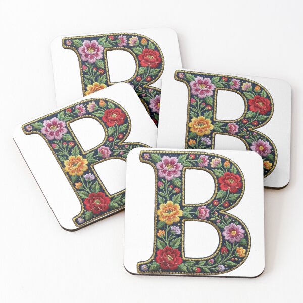 Item preview, Embroidered letter B designed and sold by TomaszGolaski.