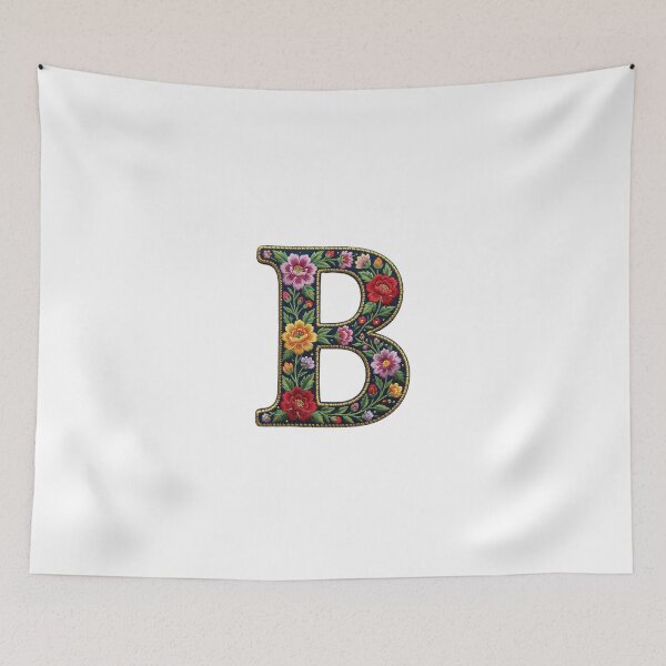 Item preview, Embroidered letter B designed and sold by TomaszGolaski.