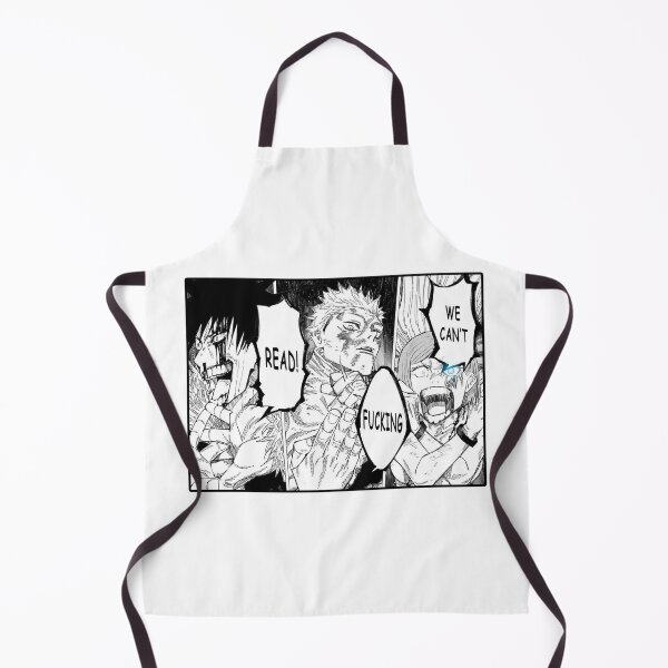 Item preview, WE CANT FUCKING READ (ANIME KAISEN AGENDA MEME TRIPLE DOMAIN EXPANSION PARODY) (YUJI VS MEGUMI VS NOBARA) designed and sold by Python Designs .