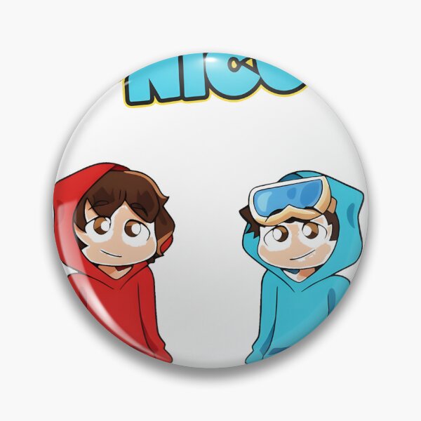Item preview, Cash And Nico Bold Logo Cartoon Sticker_2 designed and sold by SubStudio97.