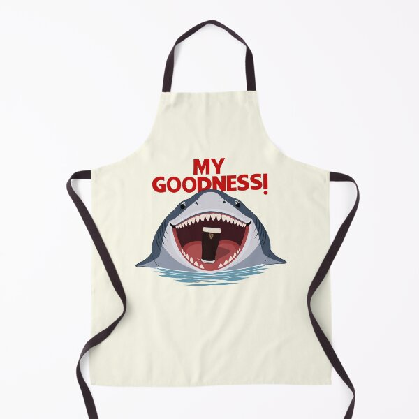 Item preview, My Goodness! - Shark With Pint  designed and sold by Kelly's Bits And Bobs.