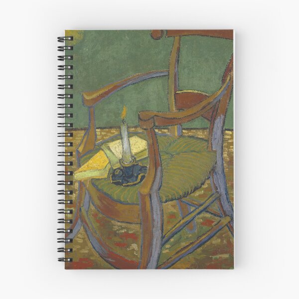Item preview, Gauguins Chair by Vincent van Gogh: Post Impressionist Fine Art Print designed and sold by artofuniverse.