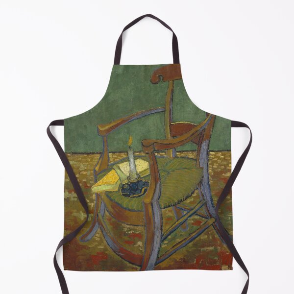 Item preview, Gauguins Chair by Vincent van Gogh: Post Impressionist Fine Art Print designed and sold by artofuniverse.