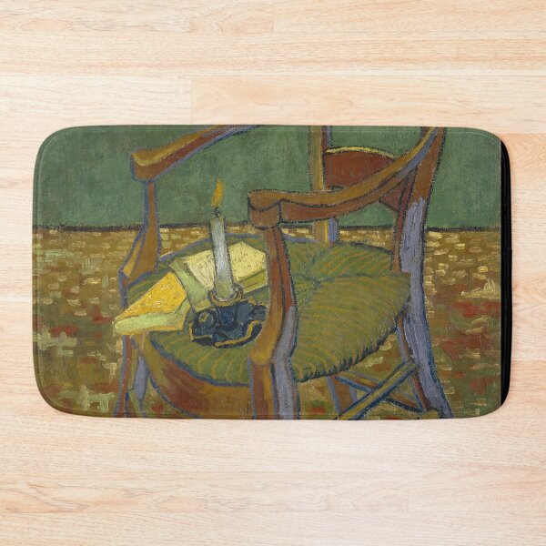Item preview, Gauguins Chair by Vincent van Gogh: Post Impressionist Fine Art Print designed and sold by artofuniverse.