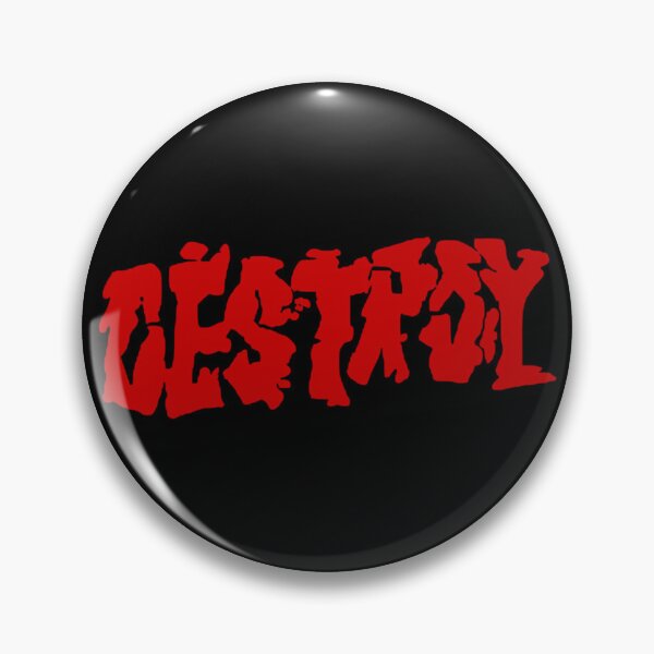 Item preview, Destroy – Punk Grunge Typography designed and sold by destelloacido.
