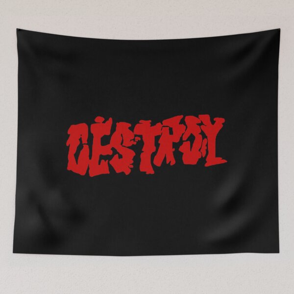 Item preview, Destroy – Punk Grunge Typography designed and sold by destelloacido.