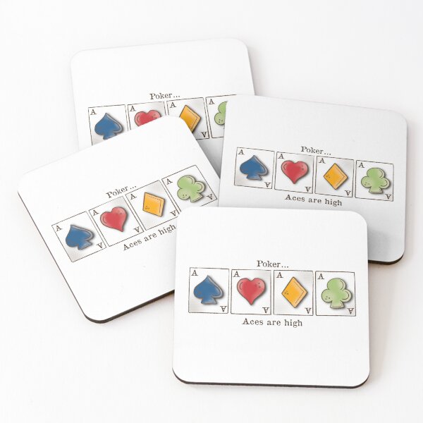 Item preview, Poker, card game, Aces are high designed and sold by DebbieJoyArt.