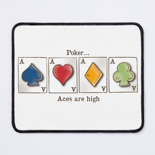 Item preview, Poker, card game, Aces are high designed and sold by DebbieJoyArt.