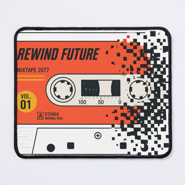 Item preview, Compact Cassette - Rewind Future designed and sold by Jani-art-world.
