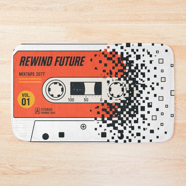 Item preview, Compact Cassette - Rewind Future designed and sold by Jani-art-world.