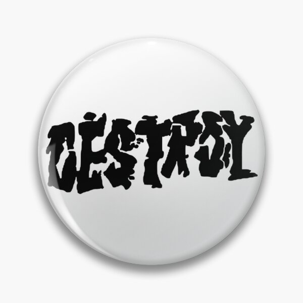 Item preview, Destroy – Punk Grunge Typography designed and sold by destelloacido.