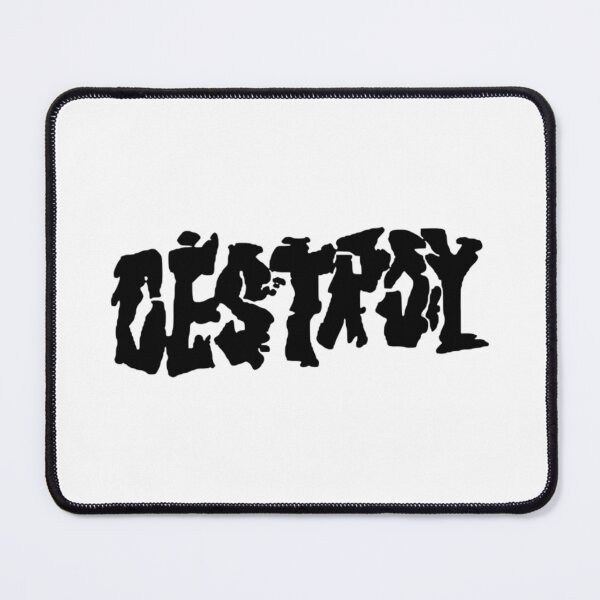 Item preview, Destroy – Punk Grunge Typography designed and sold by destelloacido.