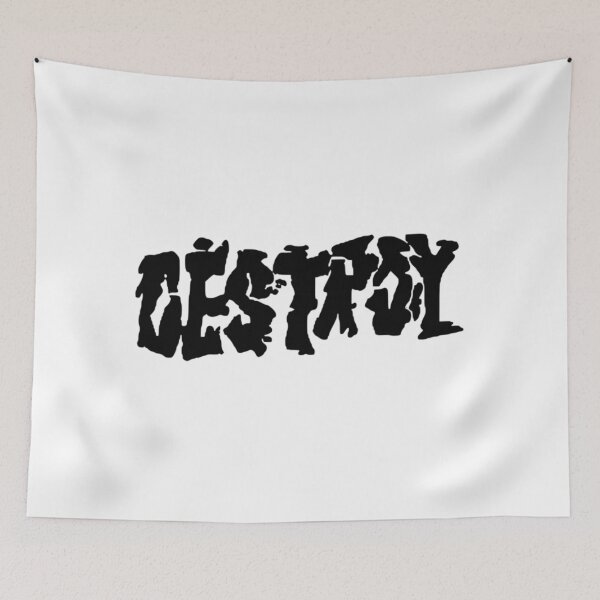 Item preview, Destroy – Punk Grunge Typography designed and sold by destelloacido.
