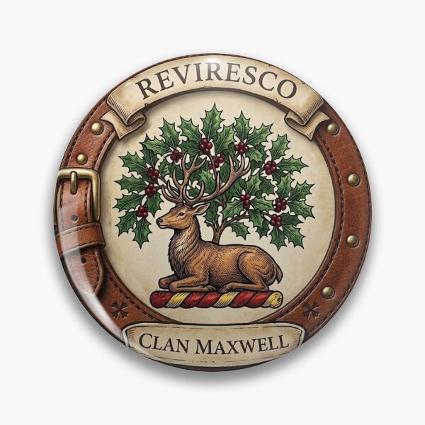 Item preview, Clan Maxwell Crest designed and sold by BagTown Clans.
