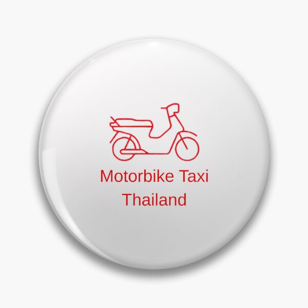 Item preview,  Motorbike Taxi – Bangkok Street Culture Minimal Art  designed and sold by Peachito Lab.