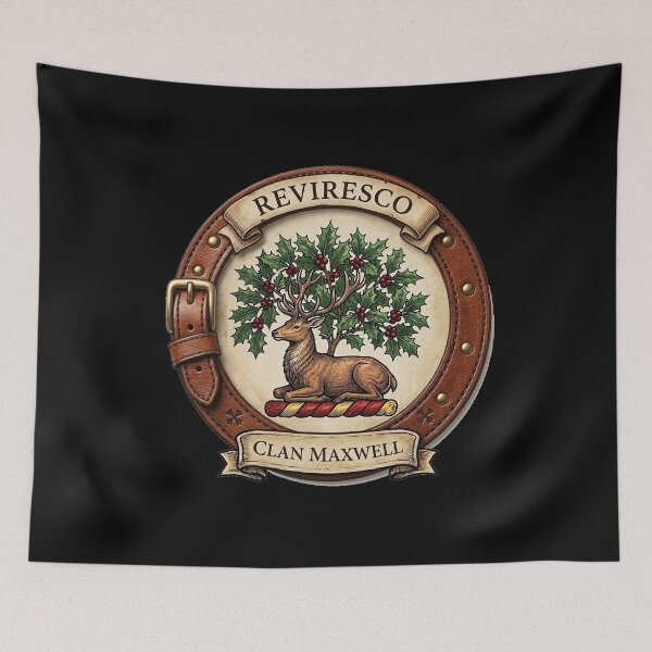 Item preview, Clan Maxwell Crest designed and sold by BagTown Clans.