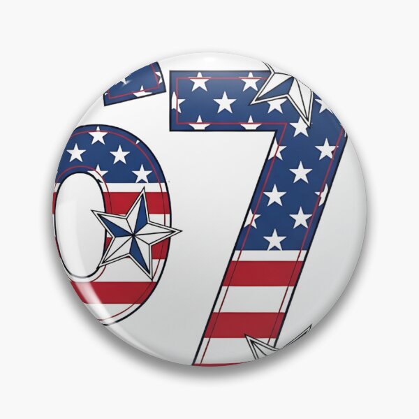 Item preview, I Was Six Now I Am Seven 7th Birthday Boy Fourth of July Kids Shirt Patriotic Birthday Shirt USA Flag Birthday Tee designed and sold by Raygunes.