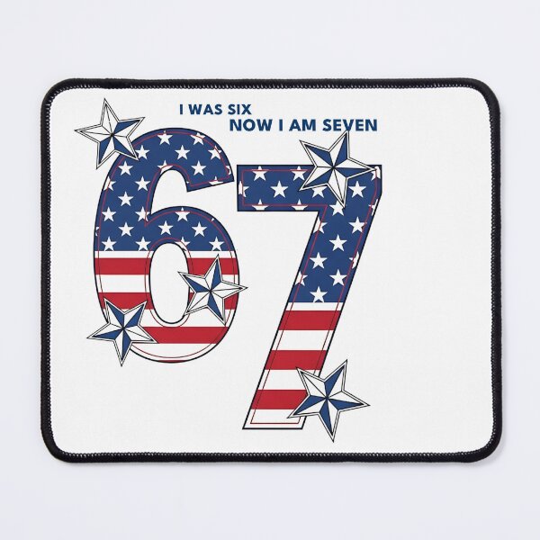 Item preview, I Was Six Now I Am Seven 7th Birthday Boy Fourth of July Kids Shirt Patriotic Birthday Shirt USA Flag Birthday Tee designed and sold by Raygunes.