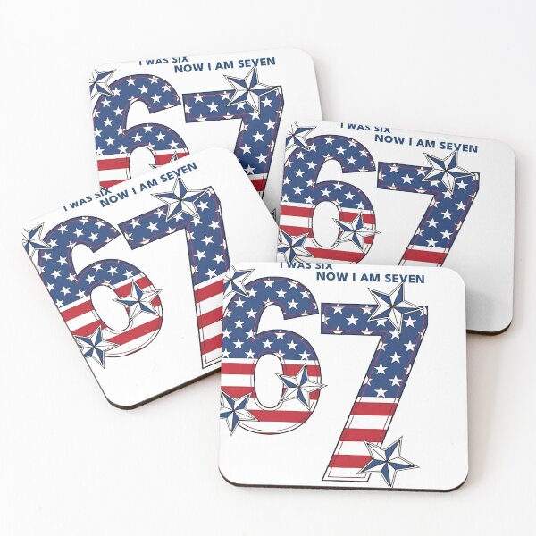 Item preview, I Was Six Now I Am Seven 7th Birthday Boy Fourth of July Kids Shirt Patriotic Birthday Shirt USA Flag Birthday Tee designed and sold by Raygunes.