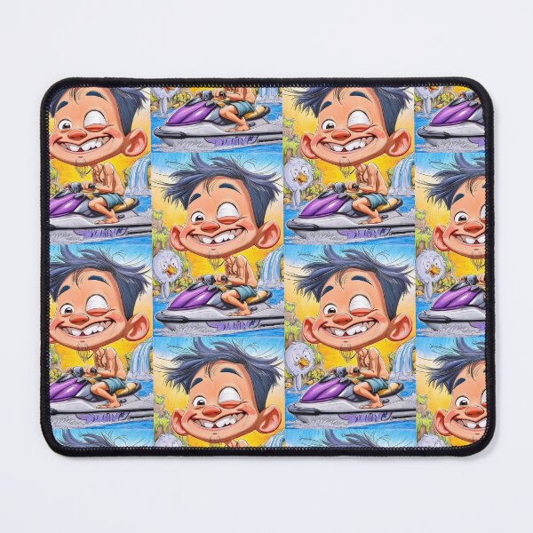 Item preview, Jetski Guy designed and sold by Claire Caricatures.