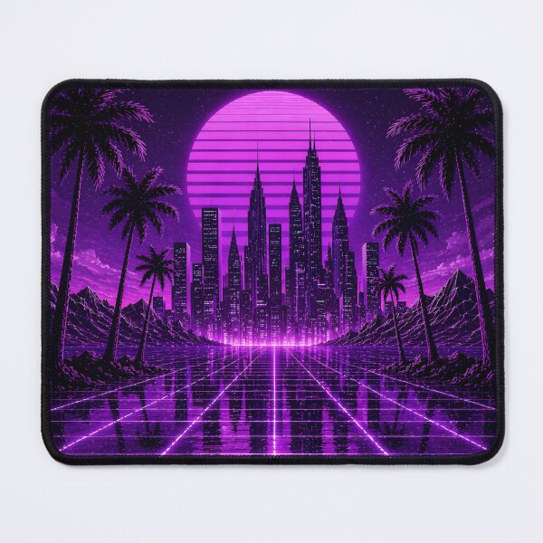 Item preview, Neon Afterlife – Purple Horizon designed and sold by HarlemHustle.
