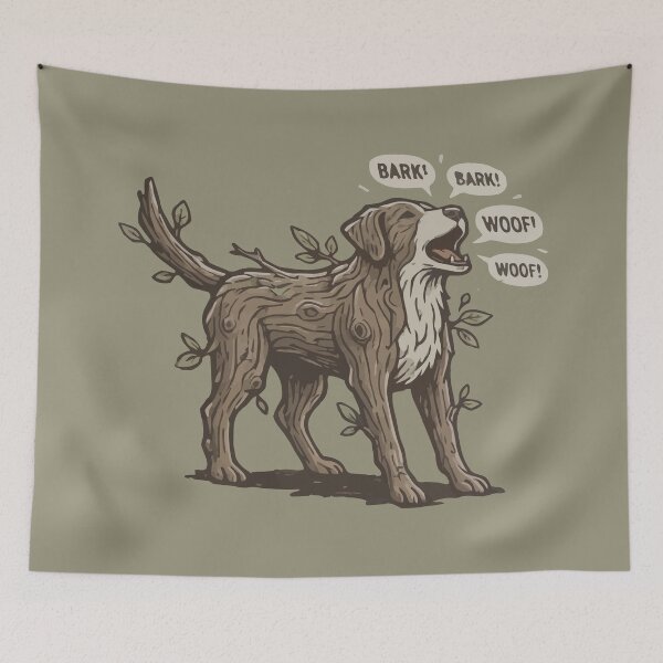 Item preview, The Barking Dog designed and sold by Amir Faysal.