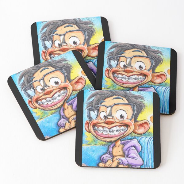 Item preview, Braces Guy designed and sold by Claire Caricatures.