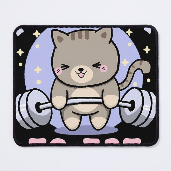 Item preview, Cat Deadlift Powerlifting Funny Gym Fitness Cat Lovers designed and sold by YaulTape.
