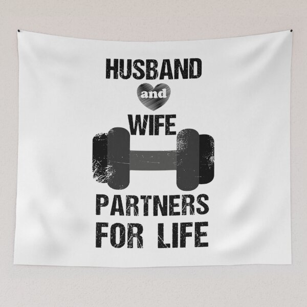 Item preview, Husband And Wife Gym Partners For Life designed and sold by YaulTape.