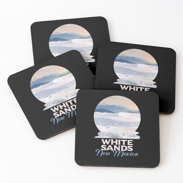 Item preview, White Sands New Mexico Desert Vintage Aesthetic Art designed and sold by LinaValearte.