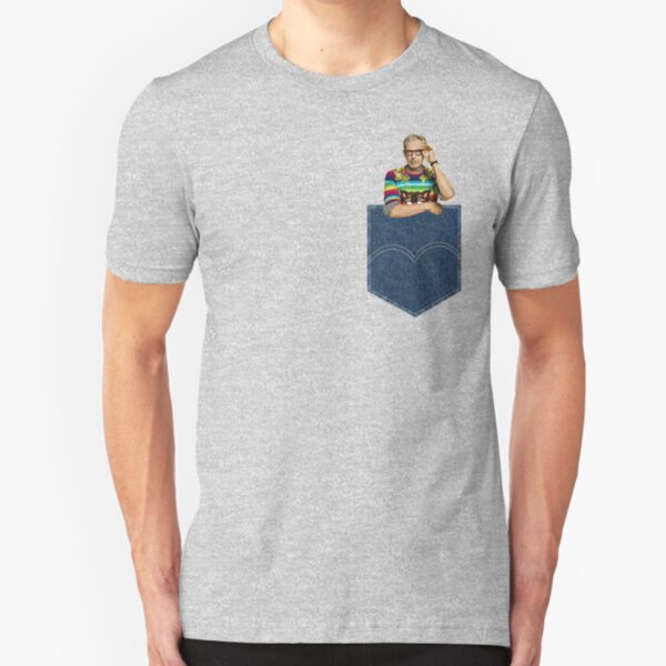 Pocket Jeff Goldblum Slim Fit T-Shirt