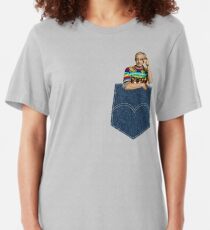 Pocket Jeff Goldblum Slim Fit T-Shirt