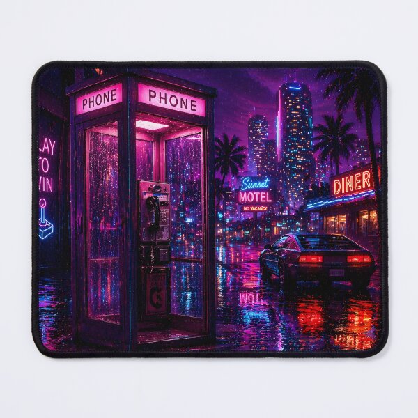 Item preview, One Last Call – Neon Rain designed and sold by HarlemHustle.