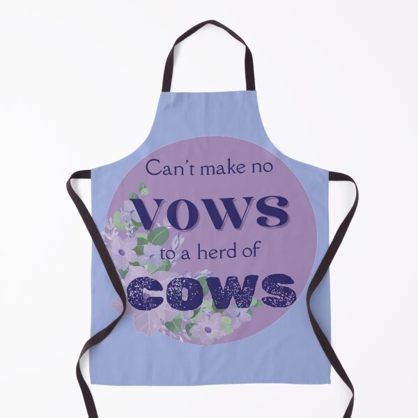 Item preview, Vows to Cows designed and sold by Further Up Designs.