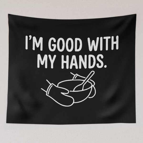 Item preview, I'm Good With My Hands designed and sold by Amir Faysal.