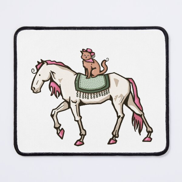 Item preview, Cat Riding a Horse designed and sold by hannaxart.