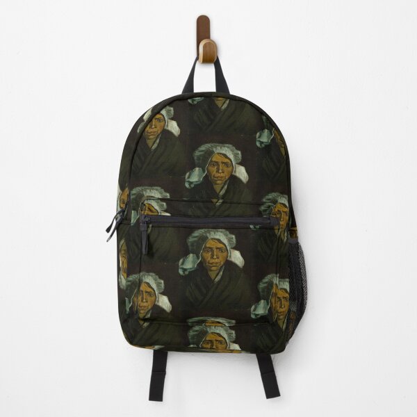 Item preview, Copy of Head of a Peasant by Vincent van Gogh: Moody Post Impressionist Portrait designed and sold by artofuniverse.