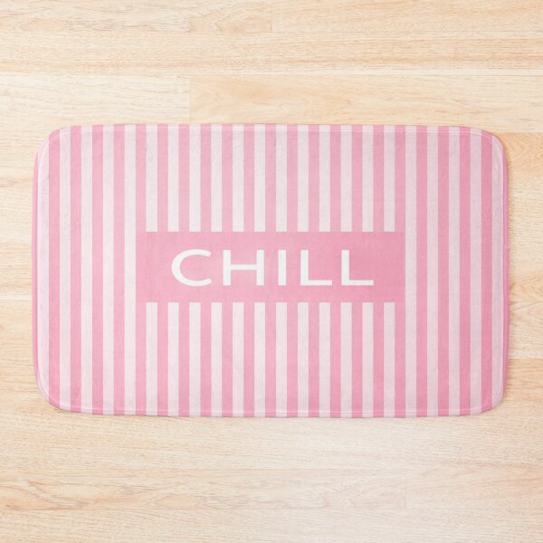 Item preview, Pink Striped CHILL Aesthetic | Minimalist Zen Design | Soft Pastel Calm Vibes | Modern Clean Lines Art designed and sold by TheSlowShore.