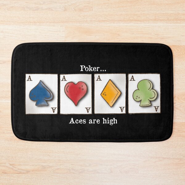 Item preview, Poker, card game, Aces are high designed and sold by DebbieJoyArt.