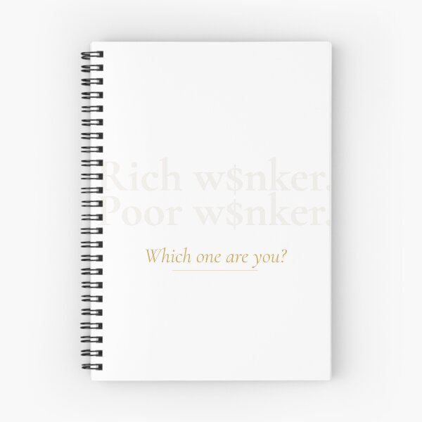 Artikelvorschau, Reicher Wichser, armer Wichser – welcher bist du? entworfen und verkauft von RichWankerUK.