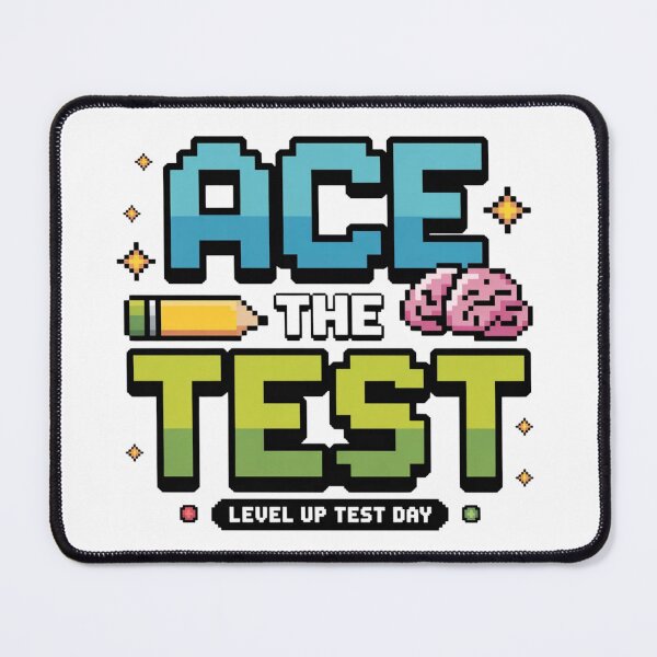 Item preview, Ace The Test Pixel Gamer Style Level Up Test Day Motivation designed and sold by ZACK ART.