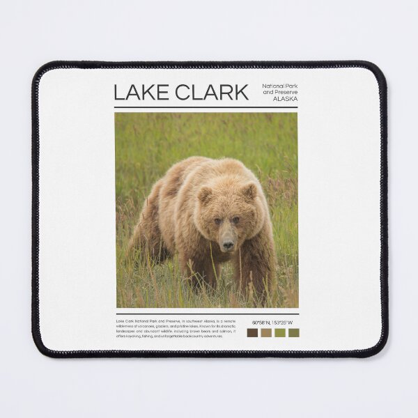 Item preview, Lake Clark National Park and Preserve - Alaska designed and sold by StudioRedKoala.